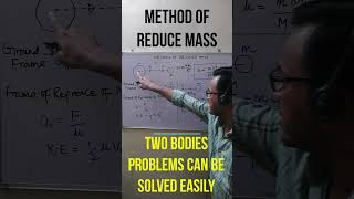 METHOD OF REDUCED MASS reducemass education physics centreofmass jee neet apphysics [upl. by Otrebliw231]