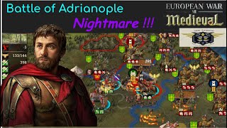 European War 7 EW7 Battle of Adrianople NIGHTMARE I Last of the Romans 18 [upl. by Navnod]