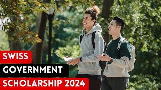 How to apply for Swiss Government Excellence Scholarships 2024 [upl. by Bradski194]