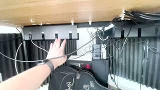 REFLYING Under Desk Cable Management Tray Review [upl. by Miranda]