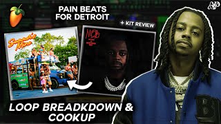 HOW TO MAKE PAIN BEATS FOR DETROIT ARTISTS FROM SCRATCH [upl. by Gosser622]