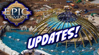 HUGE Epic Universe Construction UPDATES [upl. by Kancler620]