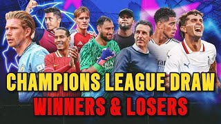 Who Won and Who Lost Champions League Draw Analysis [upl. by Nwavahs]