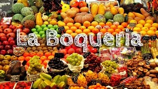 La Boqueria Market in Barcelona [upl. by Blithe968]