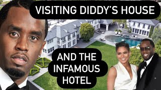 Last Tour of Diddy’s House That Was Raided and Visiting the Infamous Cassie Video Hotel [upl. by Shulins]