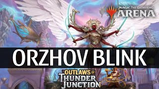 ⚪️⚫️ORZHOV BLINK BO3  Outlaws of Thunder Junction  MTGThunder  MTG Arena  Magic The Gathering [upl. by Eednam39]