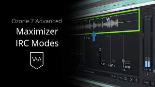 Exploring the iZotope Ozone 7 Maximizer IRC Mode [upl. by Aihseyk]