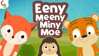 Eeny Meeny Miny Moe Nursery Rhyme  Songs for Kids  Children Rhymes and Poems by Cuddle Berries [upl. by Essirehc]