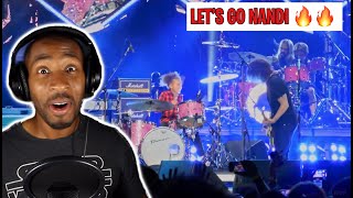 Foo Fighters quotEverlongquot w 11YearOld Nandi Bushell The Forum Los Angeles 82621  REACTION [upl. by Jeritah]