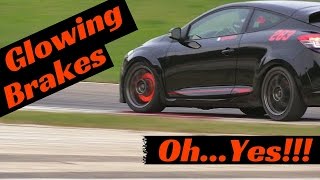 Glowing Brakes OhYes  Trackday fun [upl. by Aed]