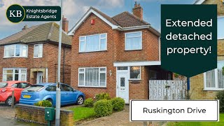 Extended detached property  Ruskington Drive Wigston [upl. by Ahsenyt44]