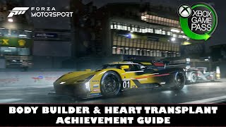 Forza Motorsport  How to Swap Engine amp Body Kit  Body Builder amp Heart Transplant Achievement Guide [upl. by Frodeen]