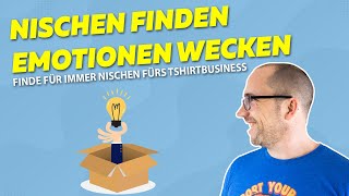 TShirt Business Nischen finden und Emotionen wecken [upl. by Reece]