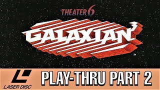 Galaxian 3  Arcade Laserdisc Playthrough Part 2 1995 High Quality 60FPS Namco Footage [upl. by Aicram]