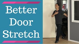 Alternative Door Frame Chest Stretch Stretch Pectoralis Major amp Minor [upl. by Acirre730]