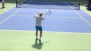 Novak DJOKOVIC Forehand in SLOW MOTION 4K [upl. by Illak447]