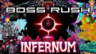 Boss Rush  Infernum  Master Melee  Calamity Mod Terraria [upl. by Mandych]