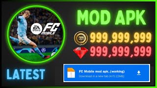 FC MOBILE 25 MOD APK v23105 Gameplay  EA FC Mobile MOD MENU APK 2025 Unlimited Money amp Coins [upl. by Wernher353]