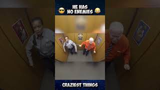 Police officers dancing in elevator 😂 Craziest Things Part 56 [upl. by Ahusoj]