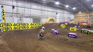 Hoosier Arenacross 450 Pro Main Event Claremore Oklahoma [upl. by Anora33]