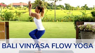 Vinyasa Flow Yoga Workout in Bali  Tim Senesi Yoga [upl. by Yrreg68]