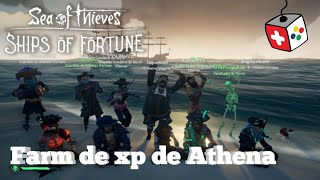 Como subir rápido emissário Athena e Athena para nível 20  Sea of Thieves [upl. by Kee]