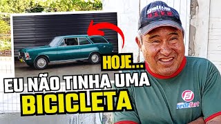 O HOMEM QUE NÃO TINHA UMA BICICLETA HOJE REFORMA E VENDE CARROS ANTIGOS [upl. by Deyes766]