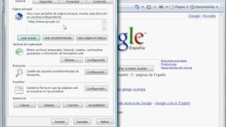 Google página de inicio en Internet Explorer [upl. by Ahsitruc]