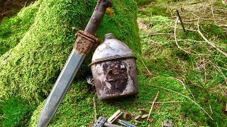 US WW2 RELICS FOUND IN ARDENNES FORESTww2 metal detectingww2 discoveriestrease hunting [upl. by Noiro]