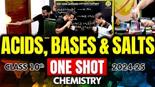 Acids Bases and Salts One Shot 202425 Science  Class 10 Chemistry NCERT CBSE  By Ashu Sir [upl. by Acired]