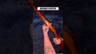 Type 99 Arisaka in 77x50 “sporterized” cut down into a hunting rifle ww2 gunculture guntuber [upl. by Quinta]