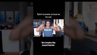 tyler1 Breaks sound barrier [upl. by Annaicul]