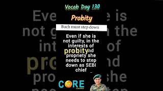 vocab 130365 probity buch sebi [upl. by Dinerman]