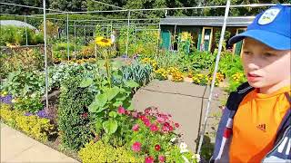 Episode 36 Alnwick Gardens Allotment Tour 2023 [upl. by Alberta]