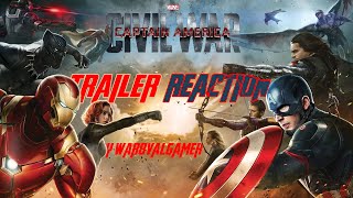 Captain America CIVIL WAR  Bande Annonce  Mon avis  Reaction\théories [upl. by Anifesoj957]