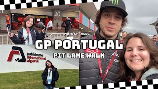 MOTO GP VLOG 📍 PORTIMÃO  PIT LANE WALK motogp portuguesegp [upl. by Cleasta]