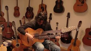 Horst Lederer Contra guitar  Schrammel guitar  Vienna Stauffer Style  a great piece of art [upl. by Ursulette]