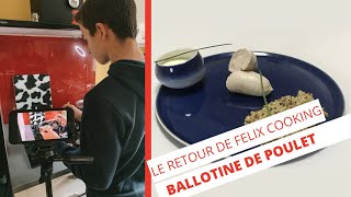 BALLOTINE DE POULET SAUCE AGRUMES ET QUINOA [upl. by Kind]