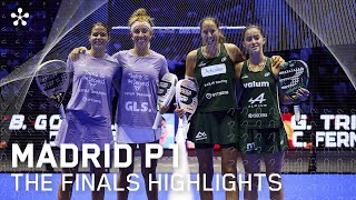 Comunidad de Madrid Premier Padel P1 Highlights day 7 women [upl. by Norej]