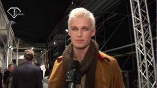 FashionTV  FTVcom  MILAN MEN FallWinter 1011  ETRO BACKSTAGE [upl. by Adihaj]