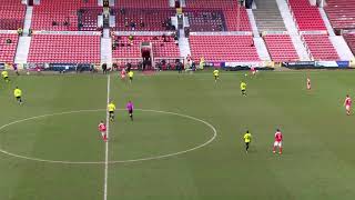 Swindon Town v Northampton Town highlights [upl. by Ahsiuqram364]