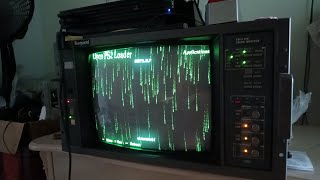 Testando Monitor Ikegami 14 R20 [upl. by Rumilly]