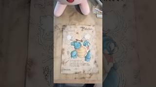 Commande Tortank pokemon dessinmanga france pourtoi dessin fyp viralvideo drawing draw art [upl. by Meredi]