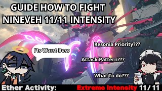 Guide for Fight The Hardest Boss Nineveh Extreme intensity 【Zenless Zone Zero】 [upl. by Lars]