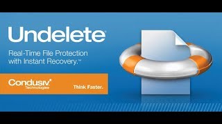 1 Undelete files quickly with Condusivs instant file recovery software [upl. by Ssilem]