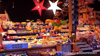 Christmas Market Germany Lübeck 2017 4K [upl. by Aseena]