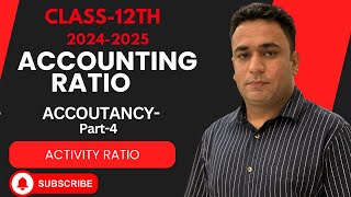 34 Accounting RatioActivity RatioInventory Turnover ratioClassXII202425 [upl. by Atyekram]