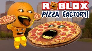 Roblox PIZZA FACTORY TYCOON  Stealing Customers 🍕🍕 Annoying Orange Plays [upl. by Aracaj]