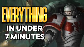 What The White Scars Are In Under 7 Minutes Lore Deep Dive Warhammer 40K History For Beginners [upl. by Assilen]