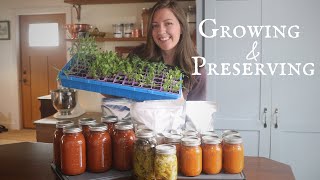 Preserving amp Growing More Food for the Homestead Pantry  Pantry Preparedness [upl. by Jillene]